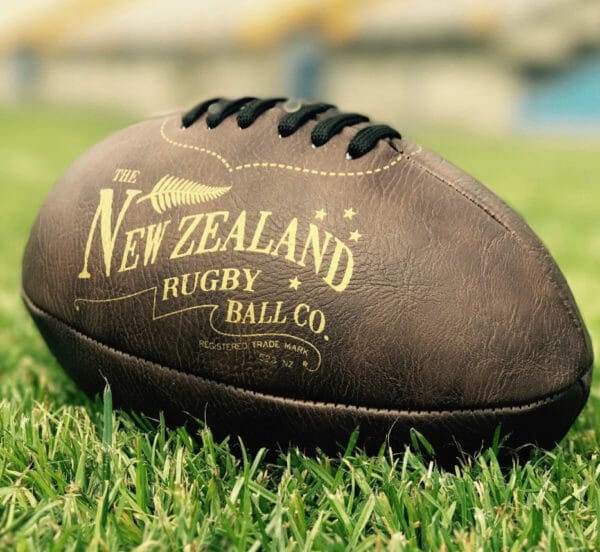 New Zealand retro rugby ball