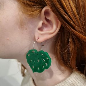 Kawakawa earrings green