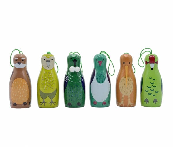 NZ Bird Ornaments